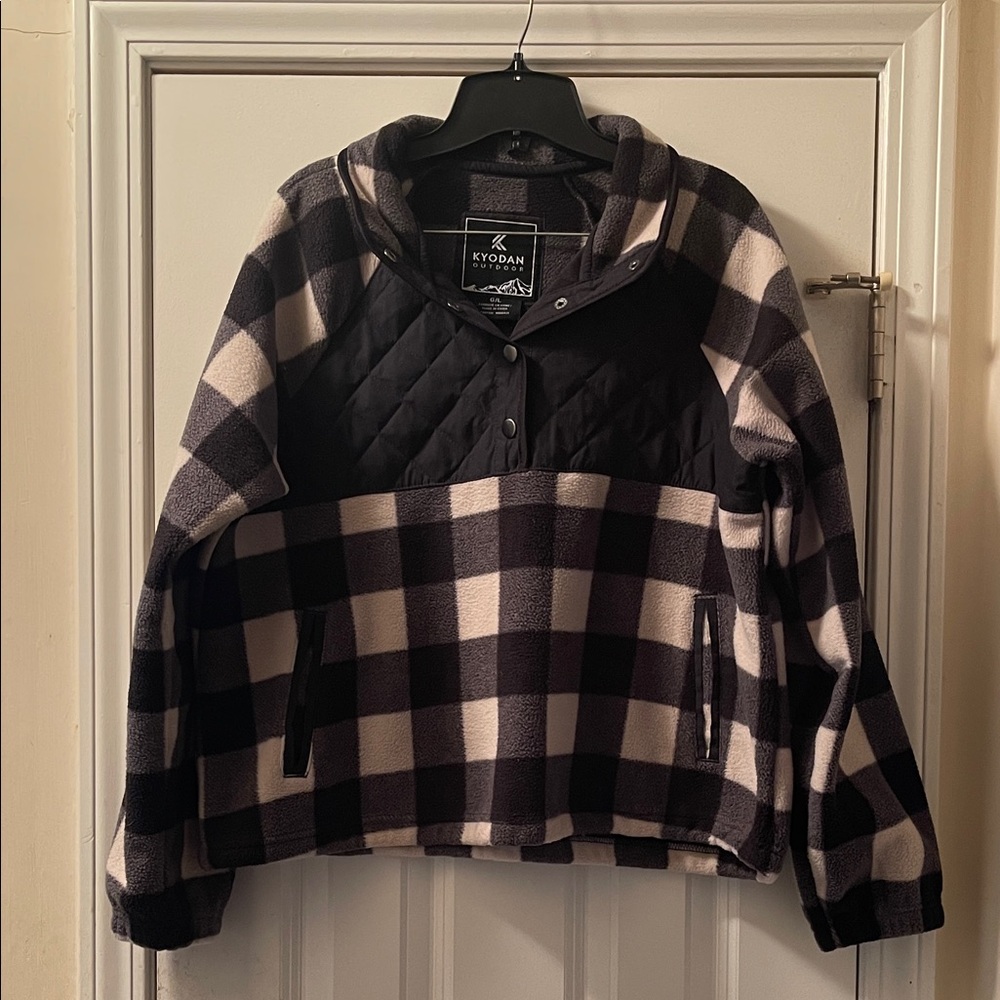 Kyodan Black Quilted Outdoor Jacket